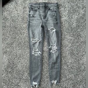 American Eagle super hi-rise jegging